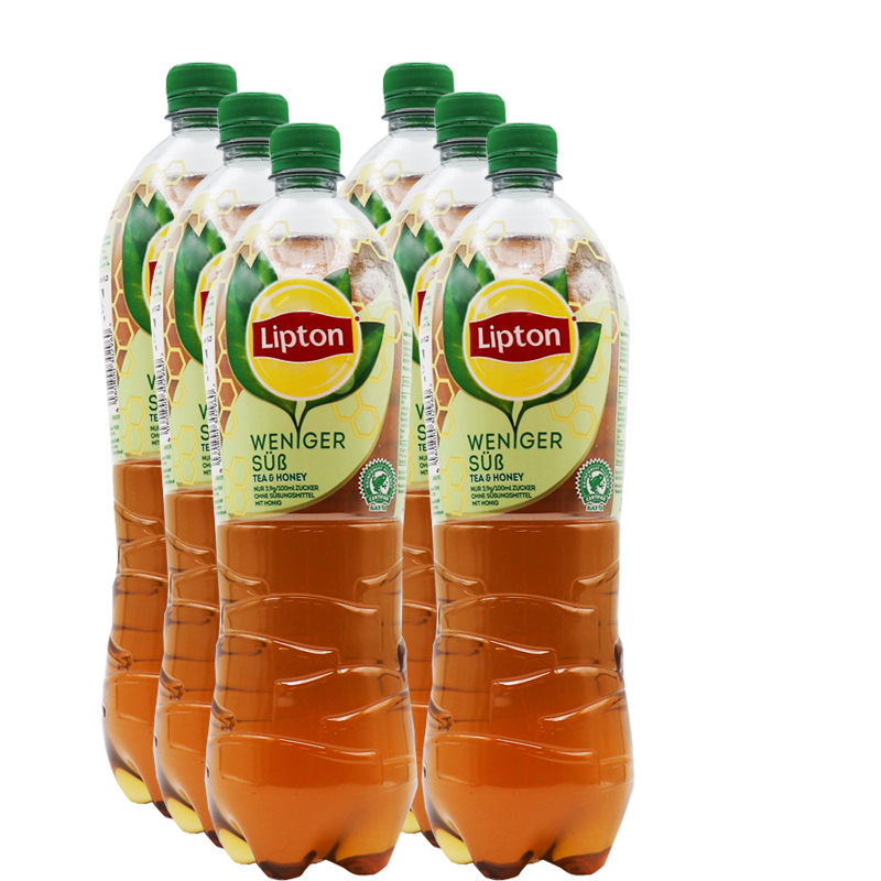 Lipton Eistee Original weniger süß, 6er Pack (EINWEG) zzgl. Pfand