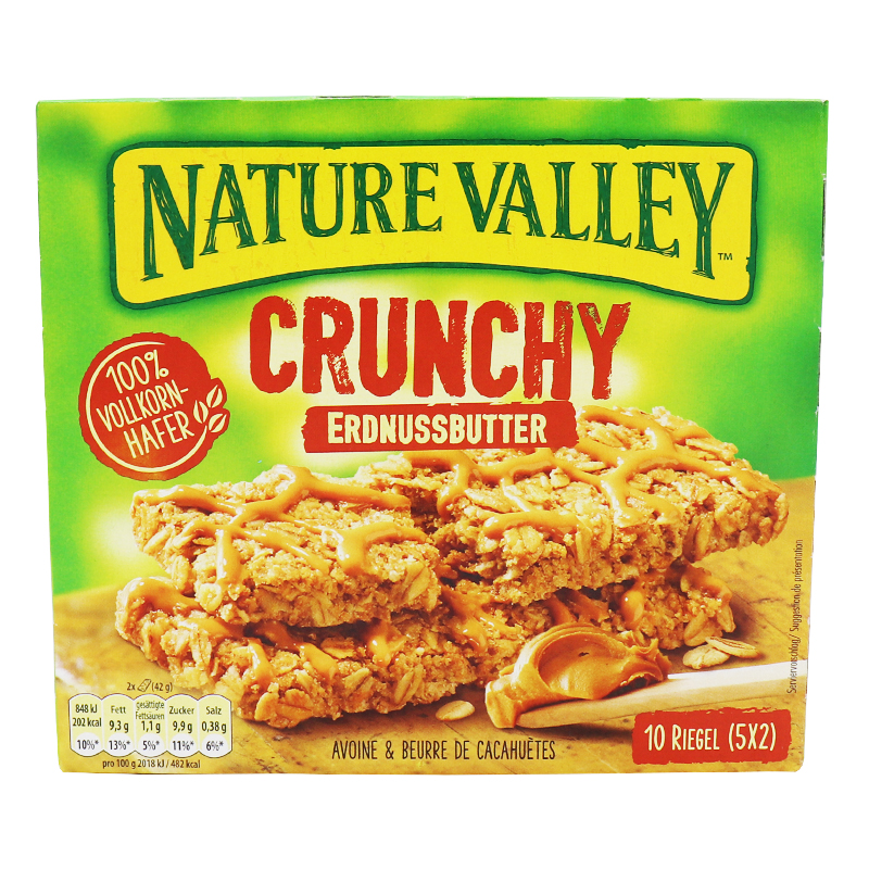 Nature Valley Crunchy Müsliriegel Erdnussbutter