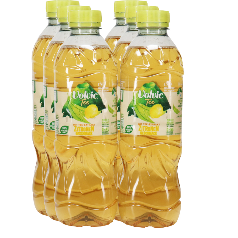 Volvic Tee Zitrone, 6er Pack (EINWEG) zzgl. Pfand
