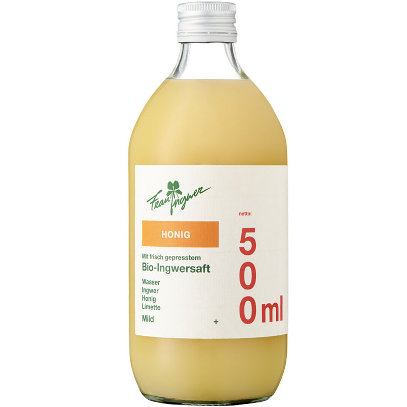 Frau Ingwer BIO Ingwersaft Honig