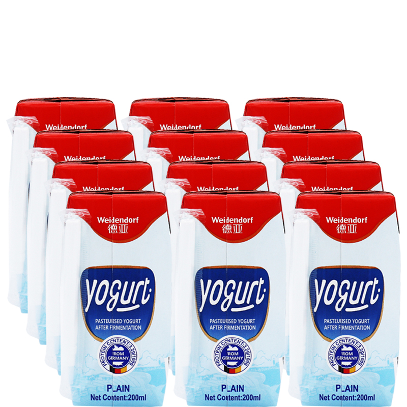 Weidendorf Joghurt-Drink natur, 12er Pack