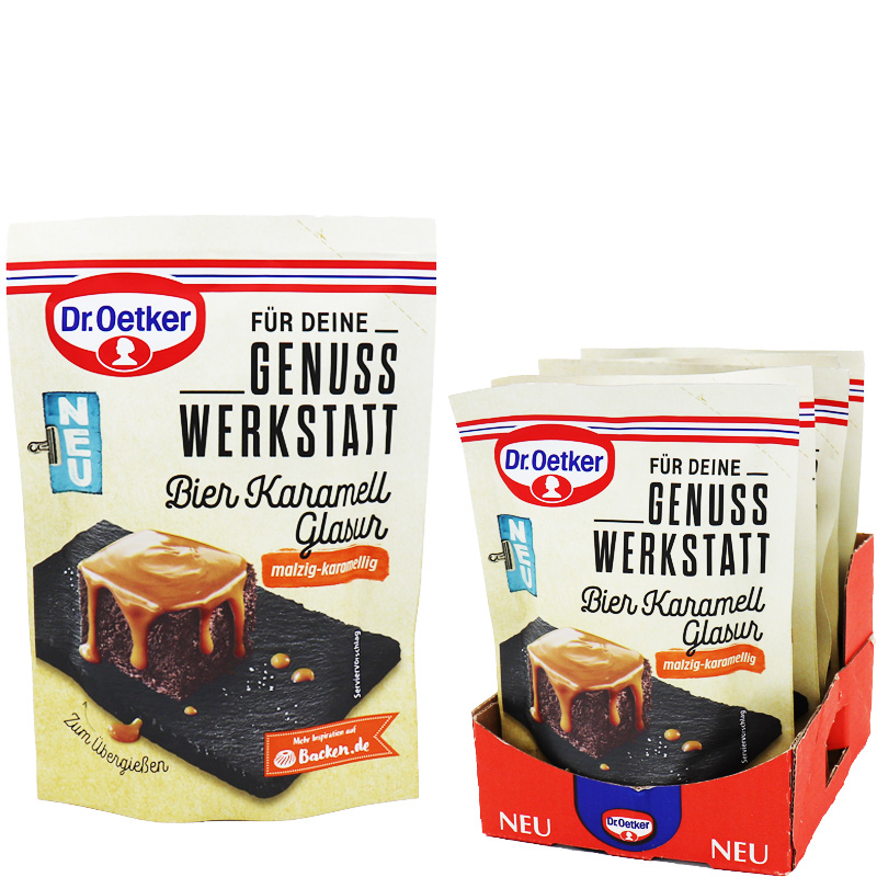Dr. Oetker Bier Karamell Glasur, 5er Pack