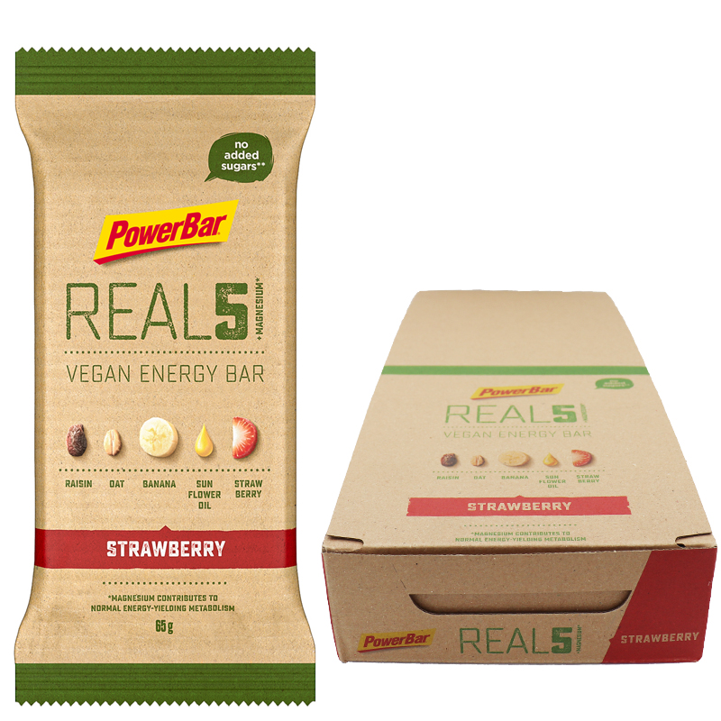 Power Bar Energieriegel Strawberry Raisin, 18er Pack