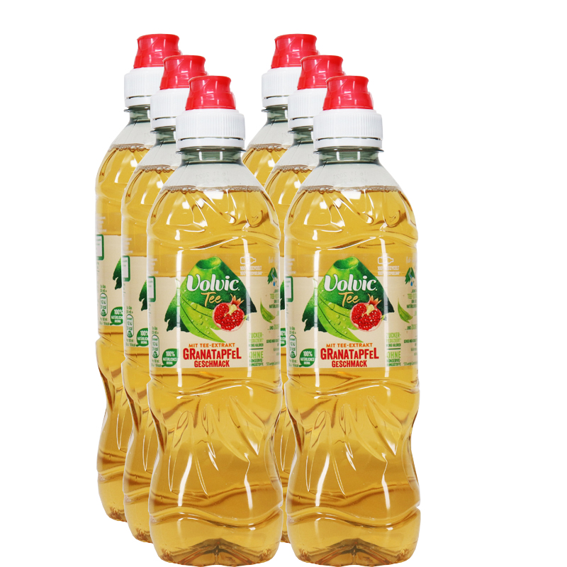 Volvic Tea Granatapfel, 6er Pack (EINWEG) zzgl. Pfand