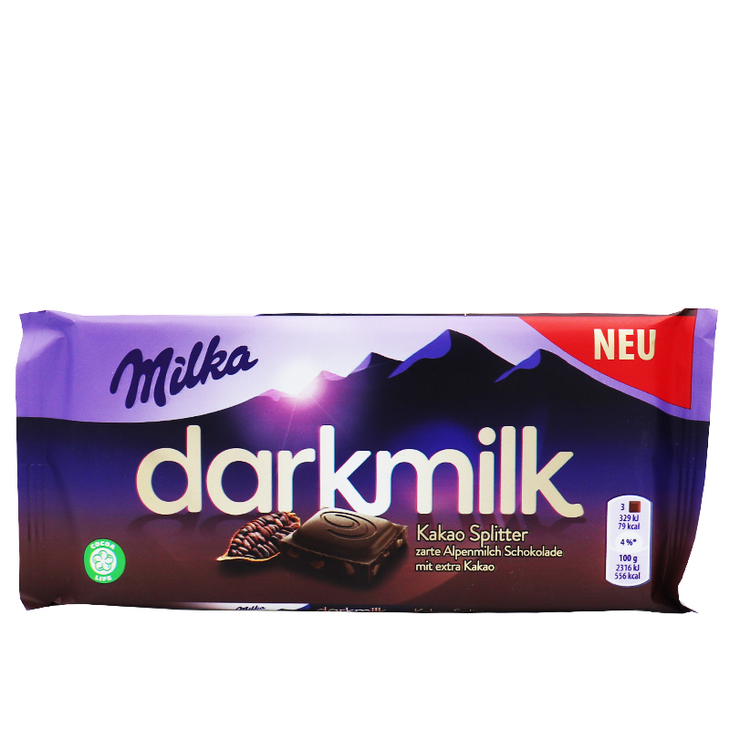 Milka darkmilk Kakao Splitter