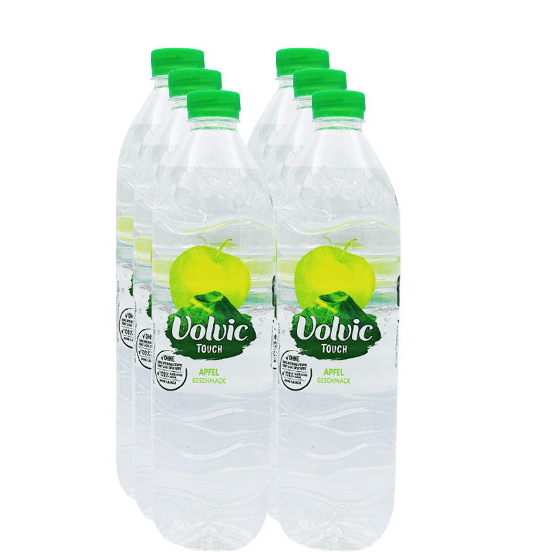 Volvic Touch Apfel, 6er Pack (EINWEG) zzgl. Pfand