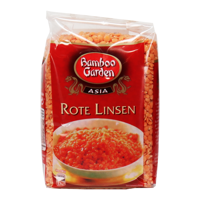 Bamboo Garden Rote Linsen