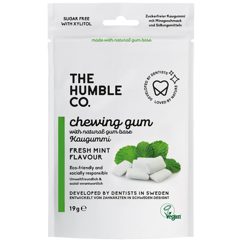 The Humble Co. Natürliches Kaugummi - Mint