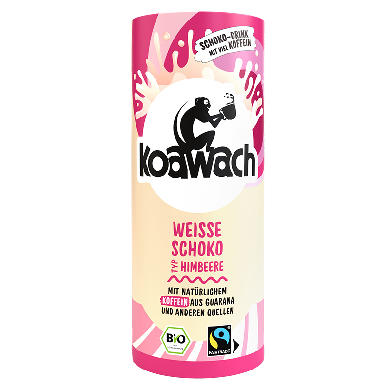 Koawach BIO Weiße Schokolade & Himbeere